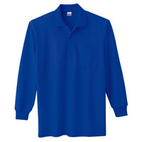 T/C長袖ポロシャツ